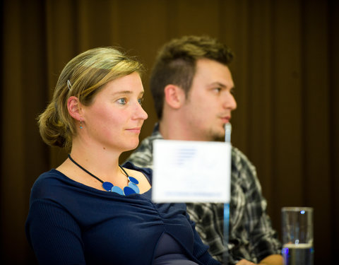 Persconferentie Europese Bedrijfssportspelen (22-26 juni 2011 in Hamburg), met voorstelling van de Vlaamse deelnemers-7924