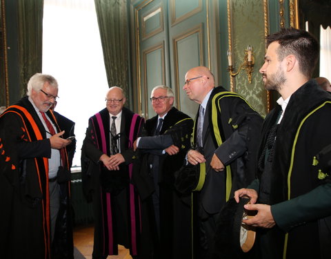 Uitreiking eredoctoraat