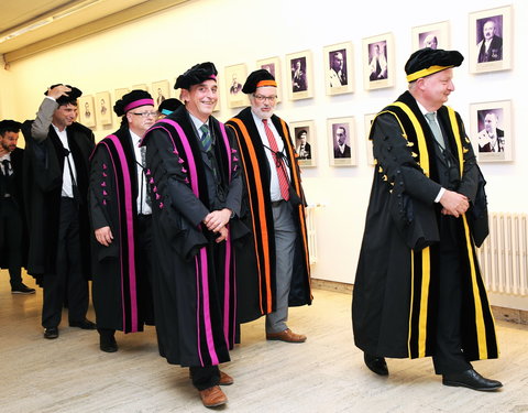 Uitreiking eredoctoraat