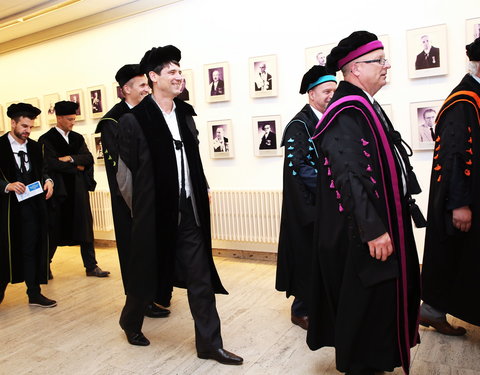 Uitreiking eredoctoraat