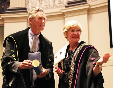 Uitreiking eredoctoraat