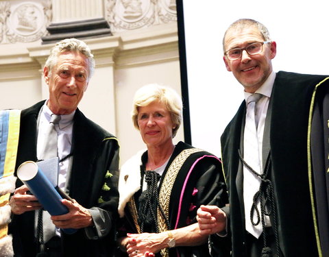 Uitreiking eredoctoraat