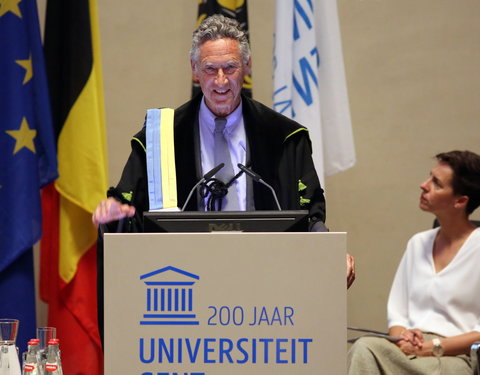 Uitreiking eredoctoraat aan prof. Blanchard