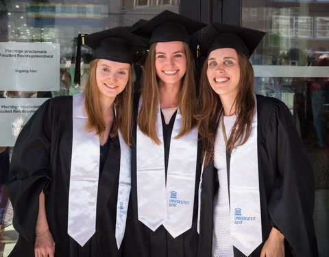 Proclamatie 2016/2017 faculteit Rechtsgeleerdheid