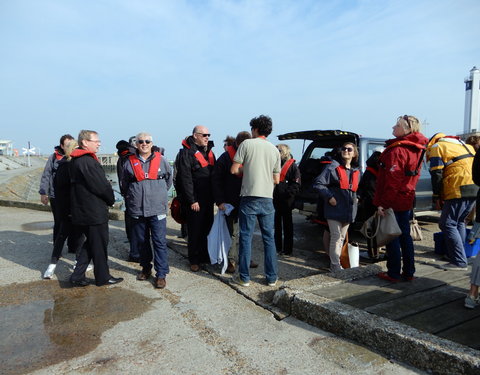 Bezoek Raad van Bestuur aan windmolenpark en Campus Oostende