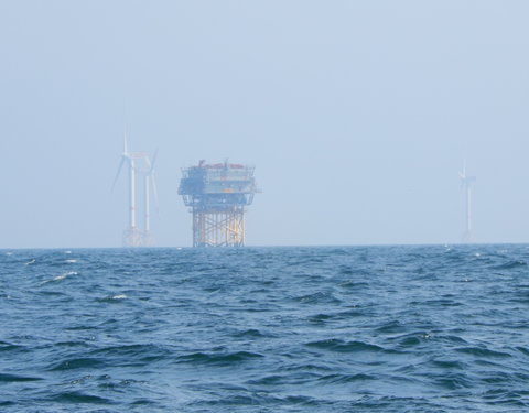 Bezoek Raad van Bestuur aan windmolenpark en Campus Oostende