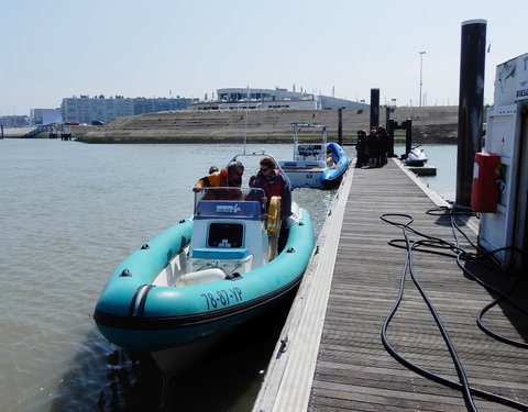 Bezoek Raad van Bestuur aan windmolenpark en Campus Oostende