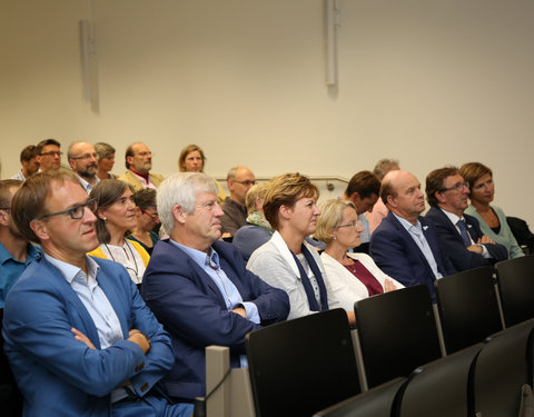 Opening vernieuwde vleugels Campus Ledeganck