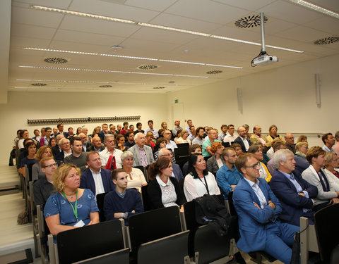 Opening vernieuwde vleugels Campus Ledeganck