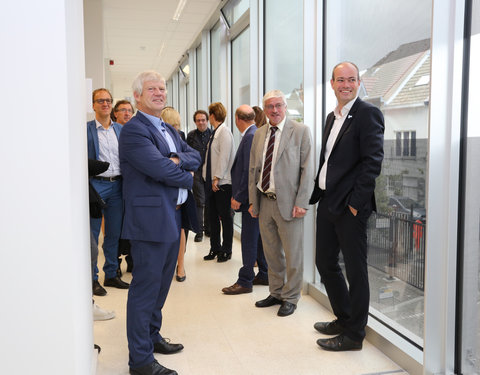 Opening vernieuwde vleugels Campus Ledeganck