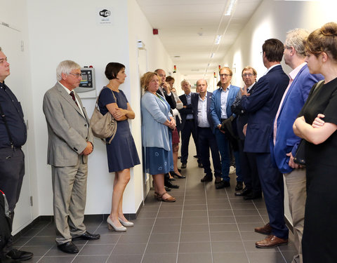 Opening vernieuwde vleugels Campus Ledeganck