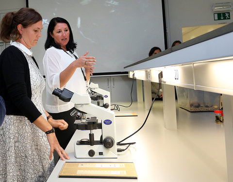 Opening vernieuwde vleugels Campus Ledeganck