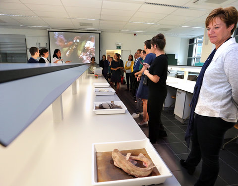 Opening vernieuwde vleugels Campus Ledeganck