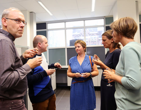 Opening vernieuwde vleugels Campus Ledeganck