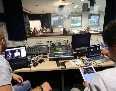 Live facebook debat met kandidaten rectorverkiezing