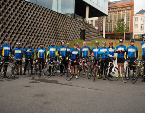 Willem I fietstocht, een symbolische fietstocht van 200 km tussen Gent en Luik