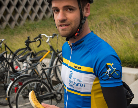 Willem I fietstocht, een symbolische fietstocht van 200 km tussen Gent en Luik