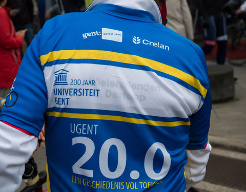 Willem I fietstocht, een symbolische fietstocht van 200 km tussen Gent en Luik