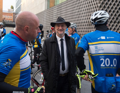 Willem I fietstocht, een symbolische fietstocht van 200 km tussen Gent en Luik