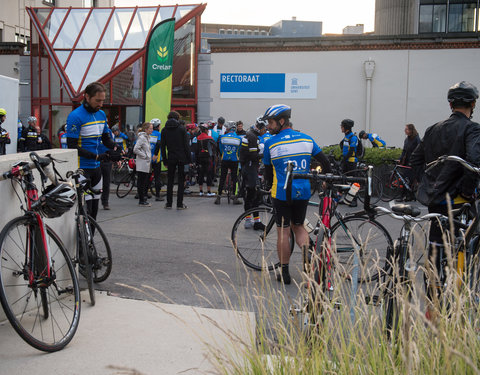 Willem I fietstocht, een symbolische fietstocht van 200 km tussen Gent en Luik