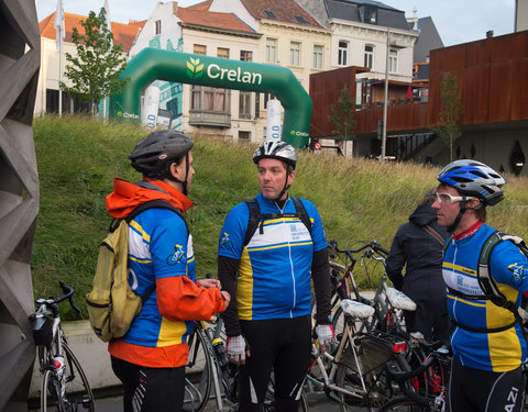 Willem I fietstocht, een symbolische fietstocht van 200 km tussen Gent en Luik