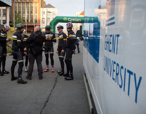 Willem I fietstocht, een symbolische fietstocht van 200 km tussen Gent en Luik