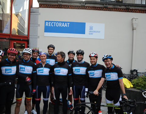 Willem I fietstocht, een symbolische fietstocht van 200 km tussen Gent en Luik