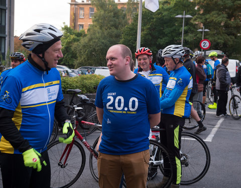 Willem I fietstocht, een symbolische fietstocht van 200 km tussen Gent en Luik