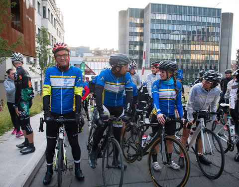 Willem I fietstocht, een symbolische fietstocht van 200 km tussen Gent en Luik