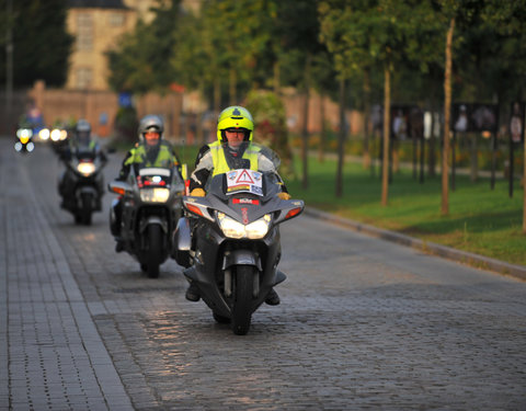 Willem I fietstocht, een symbolische fietstocht van 200 km tussen Gent en Luik