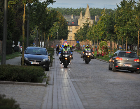 Willem I fietstocht, een symbolische fietstocht van 200 km tussen Gent en Luik