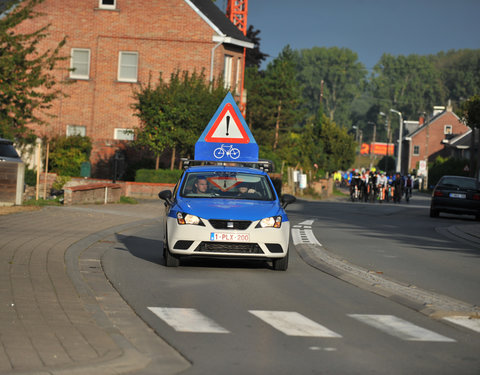 Willem I fietstocht, een symbolische fietstocht van 200 km tussen Gent en Luik