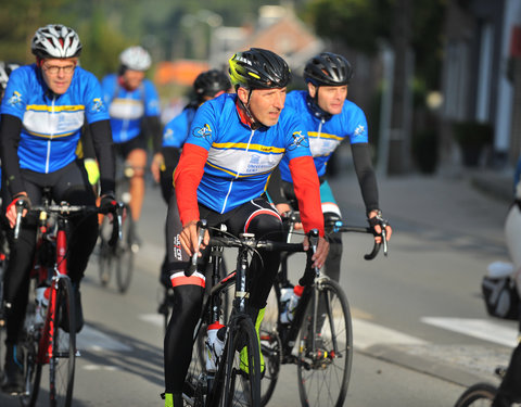 Willem I fietstocht, een symbolische fietstocht van 200 km tussen Gent en Luik