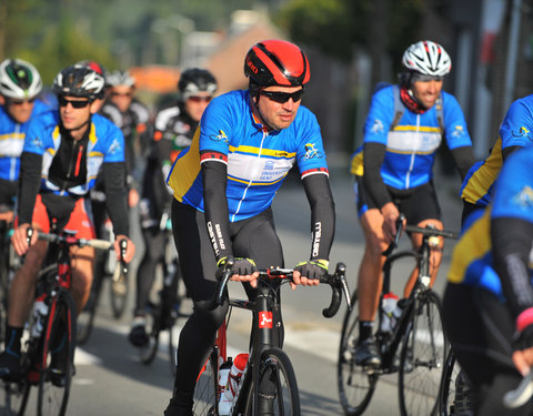 Willem I fietstocht, een symbolische fietstocht van 200 km tussen Gent en Luik