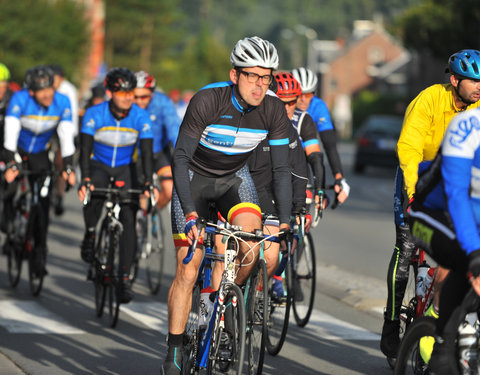 Willem I fietstocht, een symbolische fietstocht van 200 km tussen Gent en Luik