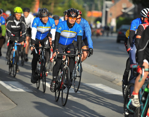 Willem I fietstocht, een symbolische fietstocht van 200 km tussen Gent en Luik