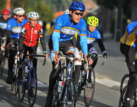 Willem I fietstocht, een symbolische fietstocht van 200 km tussen Gent en Luik