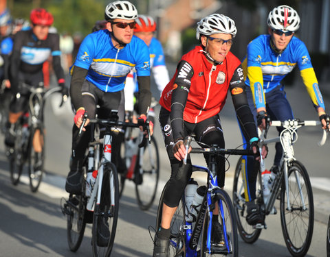 Willem I fietstocht, een symbolische fietstocht van 200 km tussen Gent en Luik