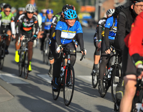 Willem I fietstocht, een symbolische fietstocht van 200 km tussen Gent en Luik