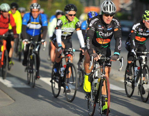 Willem I fietstocht, een symbolische fietstocht van 200 km tussen Gent en Luik