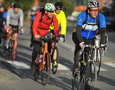 Willem I fietstocht, een symbolische fietstocht van 200 km tussen Gent en Luik