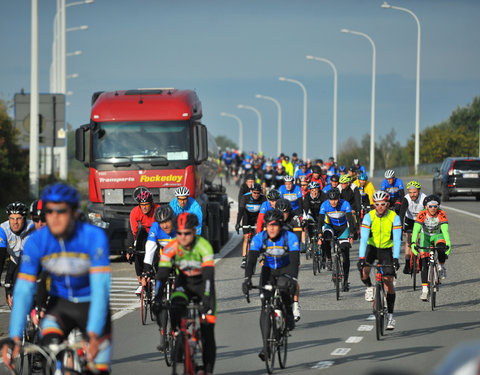 Willem I fietstocht, een symbolische fietstocht van 200 km tussen Gent en Luik