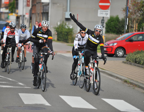 Willem I fietstocht, een symbolische fietstocht van 200 km tussen Gent en Luik