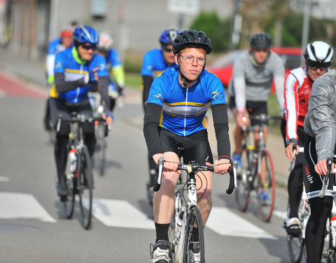 Willem I fietstocht, een symbolische fietstocht van 200 km tussen Gent en Luik