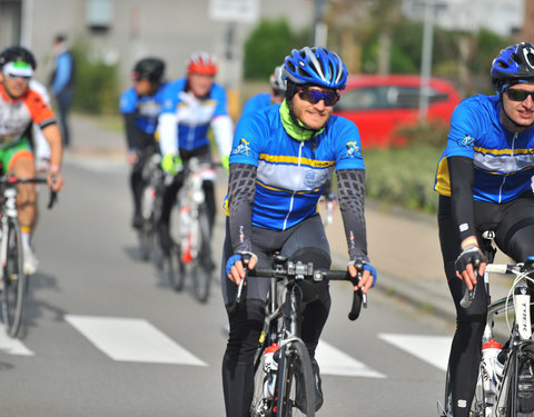 Willem I fietstocht, een symbolische fietstocht van 200 km tussen Gent en Luik