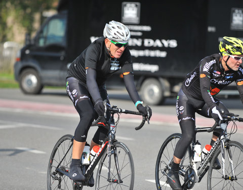 Willem I fietstocht, een symbolische fietstocht van 200 km tussen Gent en Luik