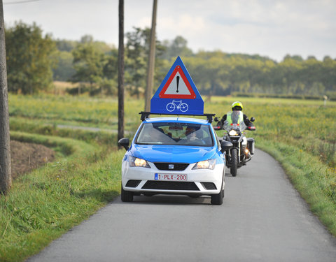 Willem I fietstocht, een symbolische fietstocht van 200 km tussen Gent en Luik