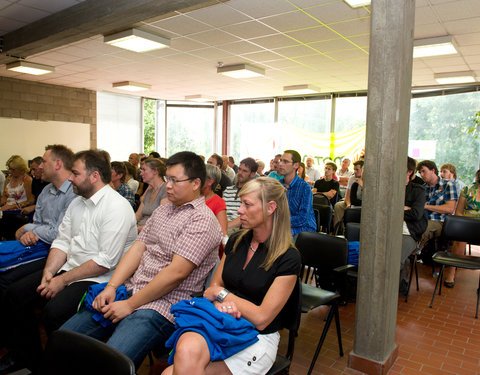 Persconferentie Europese Bedrijfssportspelen (22-26 juni 2011 in Hamburg), met voorstelling van de Vlaamse deelnemers-8244