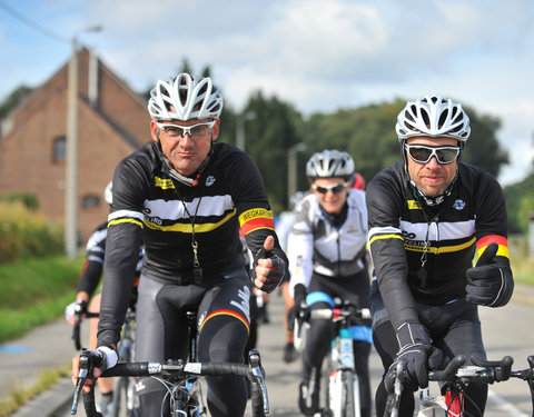 Willem I fietstocht, een symbolische fietstocht van 200 km tussen Gent en Luik