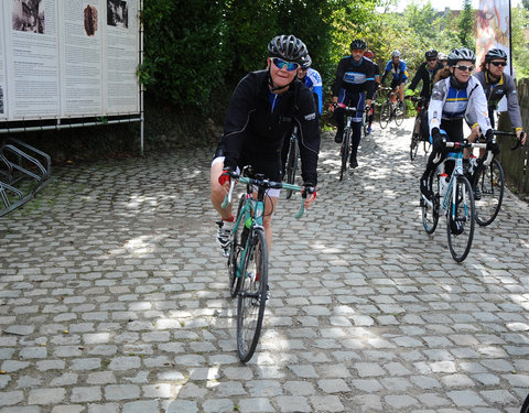 Willem I fietstocht, een symbolische fietstocht van 200 km tussen Gent en Luik